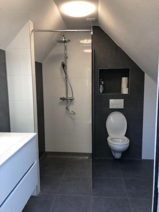 Gezellige Pipo Met Grote Schommel Aan Het Water Villa Medemblik Kültér fotó